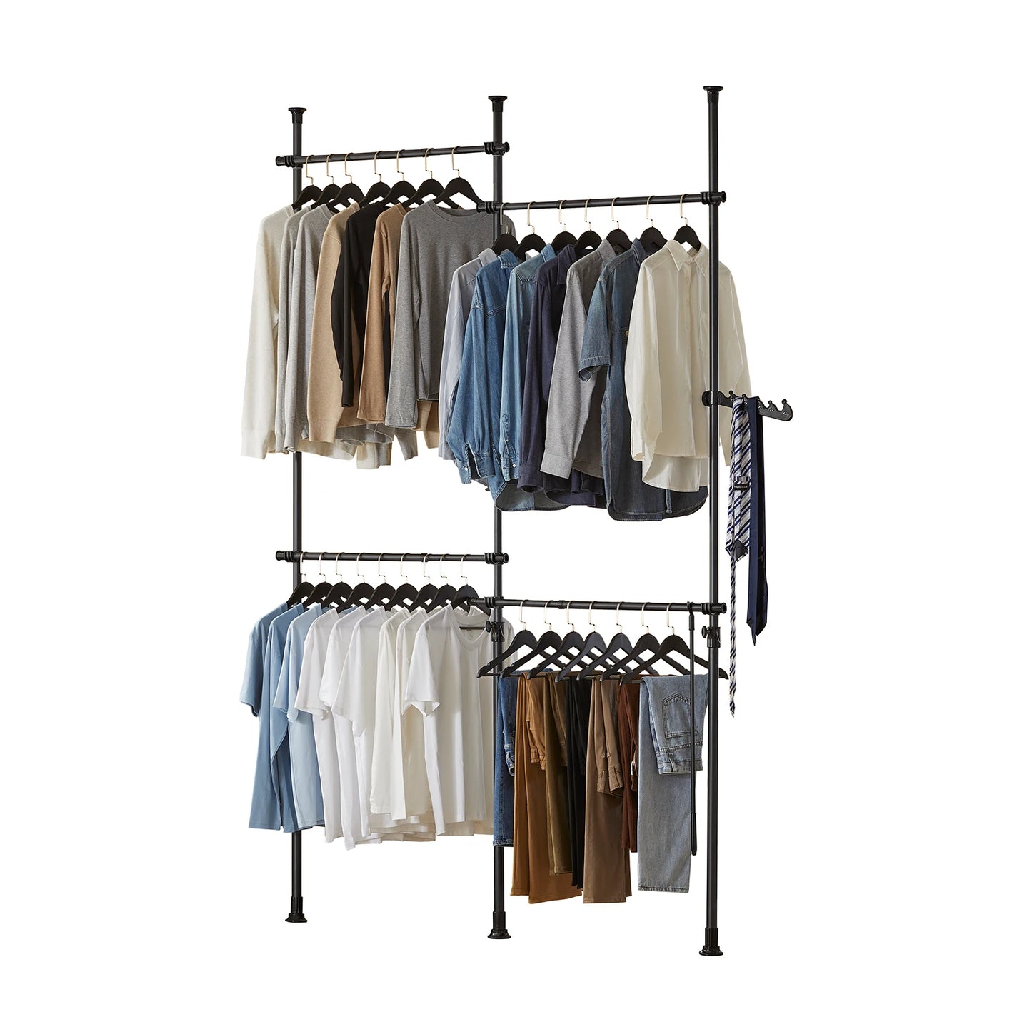 Portant extensible pour chambre et dressing