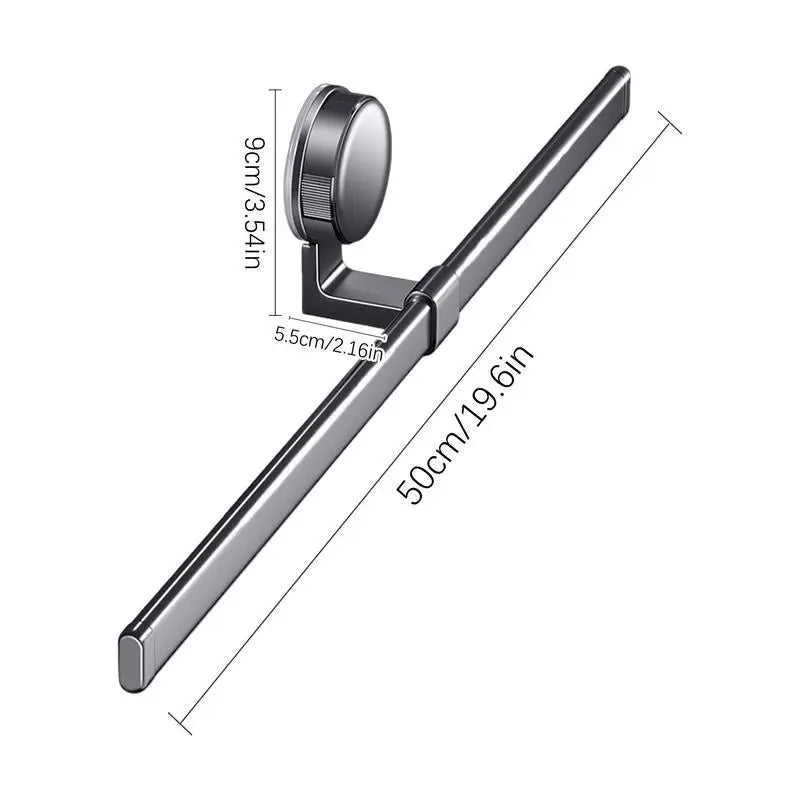 Porte-serviette ventouse double sans perçage