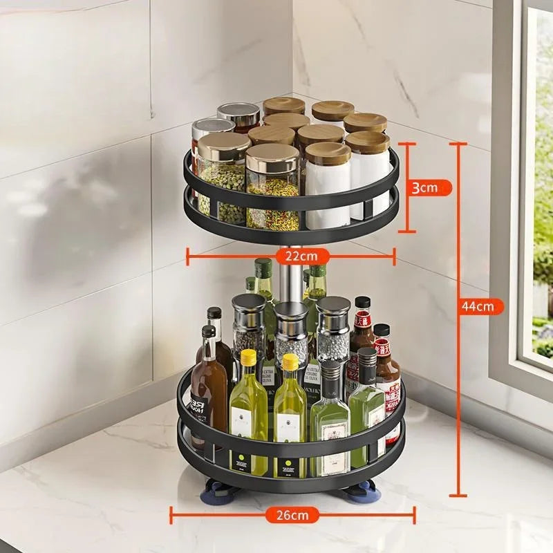 Plateau Tournant à Épices 360°