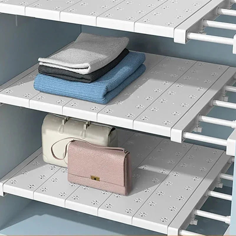 Étagère Extensible Sans Perçage pour Placard & Cuisine