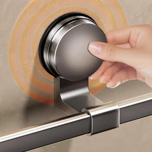 Porte-serviette ventouse double sans perçage