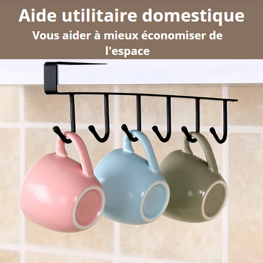 Porte-gobelets à 6 Crochets