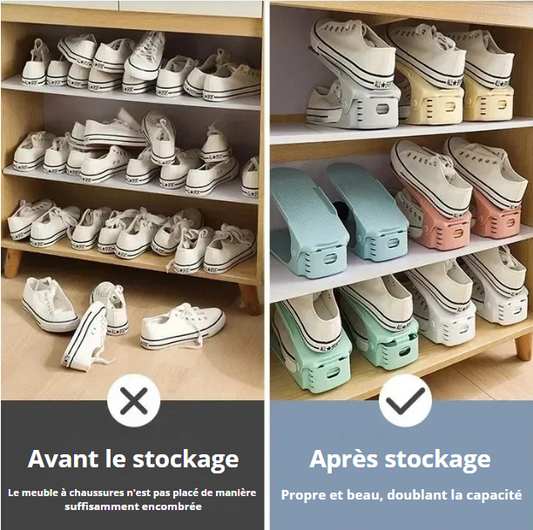 Organisateur de Chaussures Ajustable