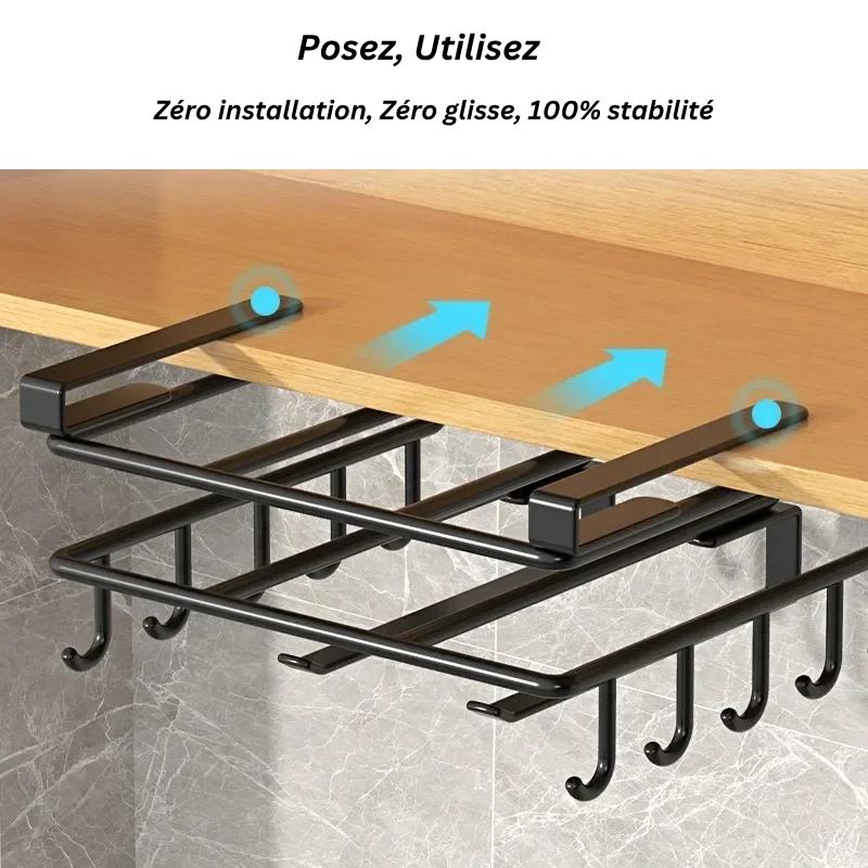 Rangement Suspendu Sous-Étagère