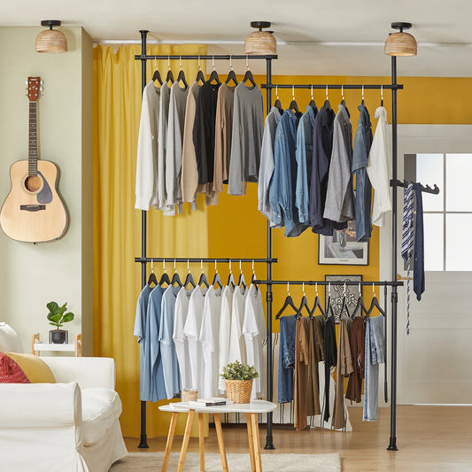 Portant extensible pour chambre et dressing