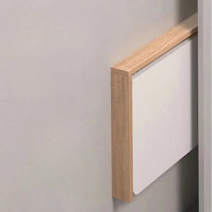Table Murale Pliante en Bois Massif