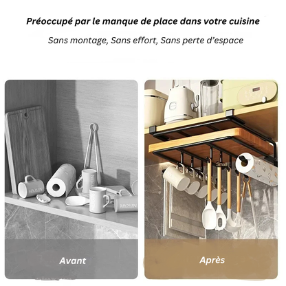 Rangement Suspendu Sous-Étagère